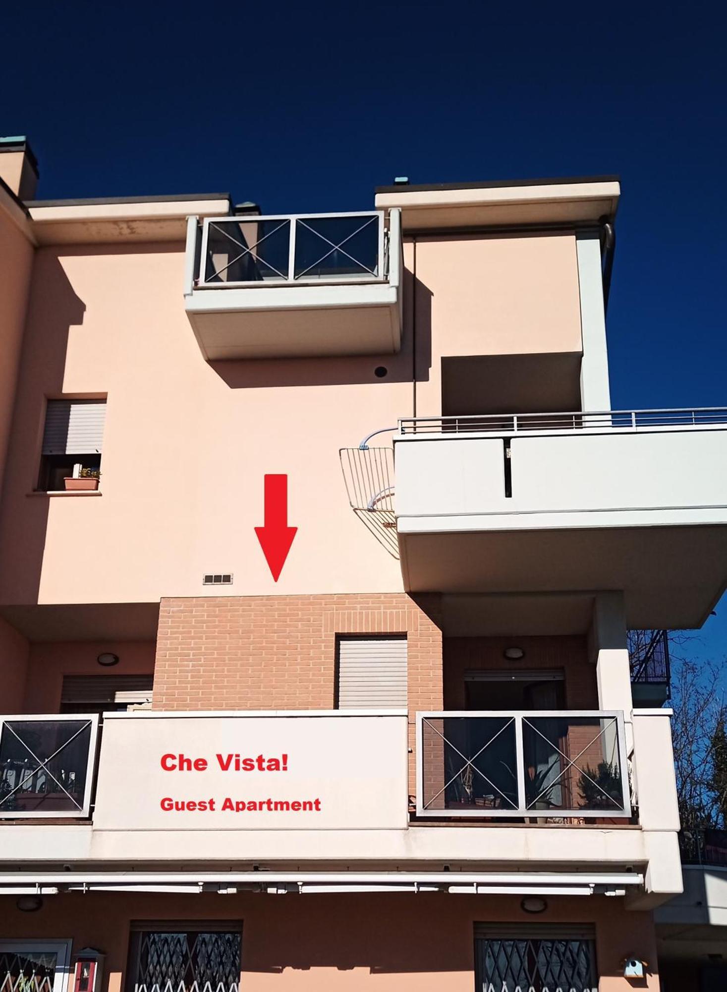 Appartamento Che Vista! Affittacamere Mombaroccio Exterior photo